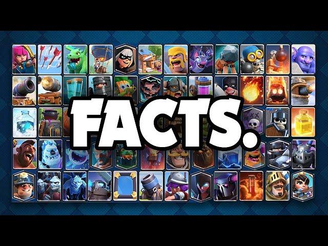 Facts about EVERY Card in Clash Royale