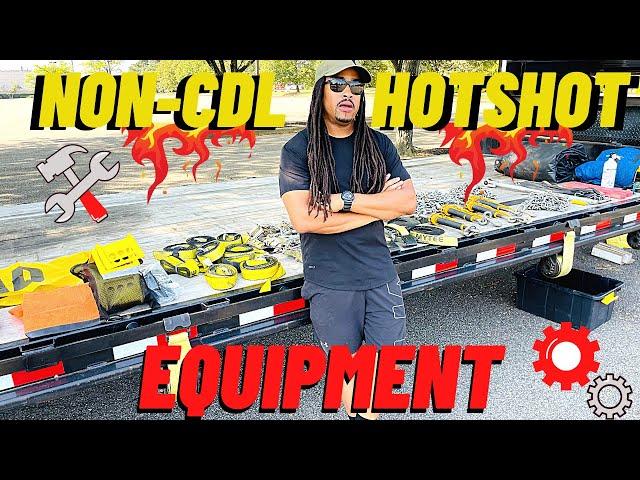 Hotshot Trucking Equipment | Everything You Need To Start | Non-CDL Hotshot Trucking