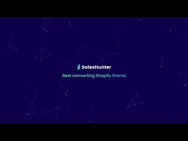 SalesHunter theme Tutorials | Video 1: Getting started