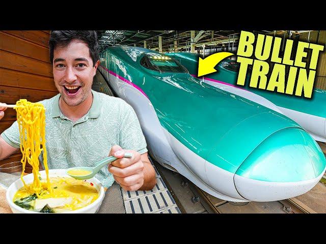 Noodle Tour Across Japan  Epic SHINKANSEN Japanese Food Tour with JAPAN RAIL PASS! [EP.1]