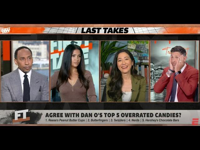 'TOO MUCH CHOCOLATE, NOT ENOUGH PEANUT BUTTER' - Dan Orlovsky's MOST OVERRATED candies | First Take