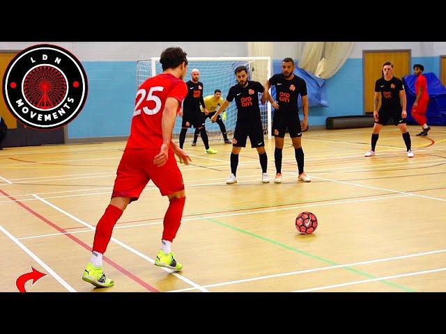 I Played in a FOOTBALL MATCH vs PRO FUTSAL PLAYERS! (Crazy Skills & Goals)