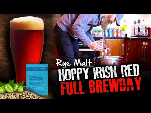 Hoppy Irish Red Ale Grainfather Brewday