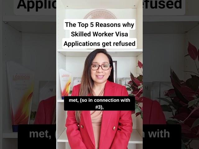 The Top 5 Reasons why Skilled Worker Visa Applications get refused