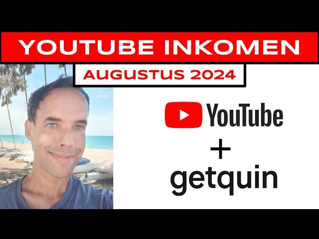 YouTube inkomen augustus '24 delen en investeren