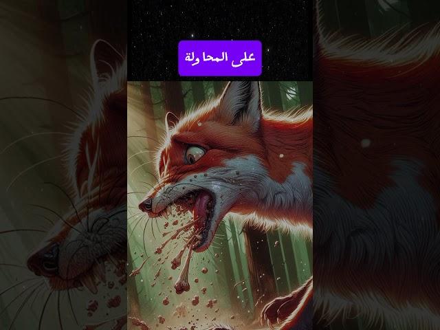 الثعلب الماكر ونهاية العهود الخادعة #shorts  #قصص #قصة #shortvideo #قصص_واقعية