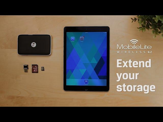 How to Extend Storage with the 5-in-1 Mobile Companion | MobileLite Wireless G2