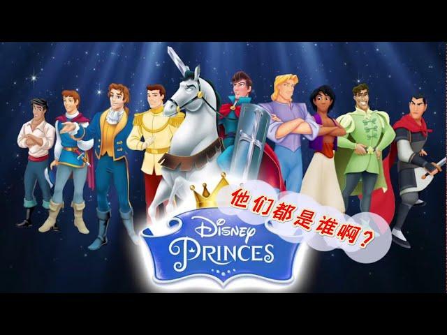 【迪士尼】王子们都是谁啊？封面少了哪位？Disney Prince