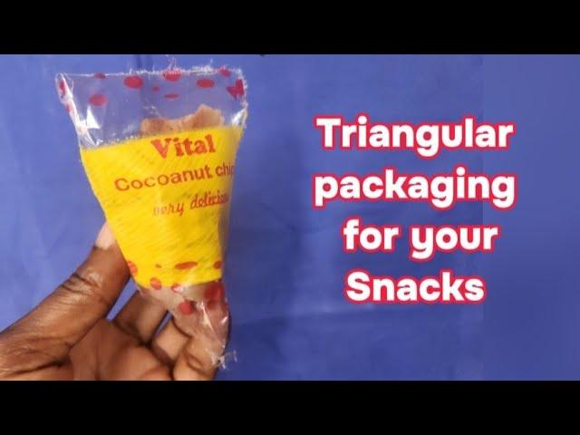 Triangular packaging for your snacks