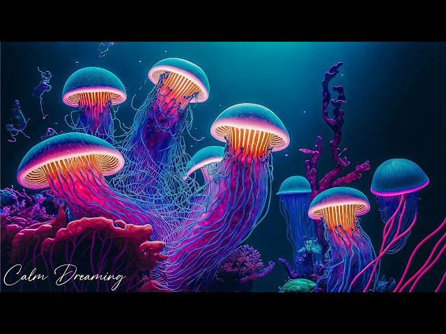 Jellyfish Aquarium • Healing of Insomnia, Stress, Anxiety and Depression • MELATONIN RELEASE