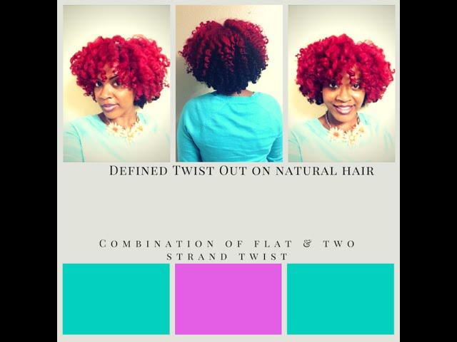 Defined Twist Out on Natural Hair | Curly Corner