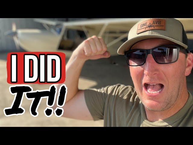 TAILWHEEL ENDORSEMENT for flying my AVID FLYER. Part 3