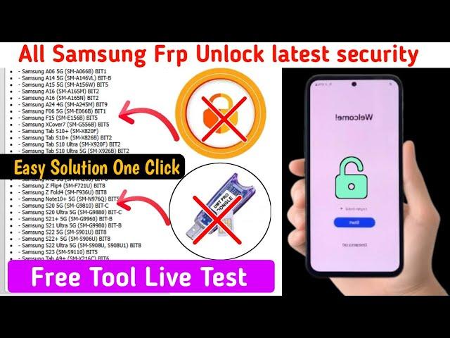 Finally All Samsung FRP Bypass 2025 Android 14/13/12 | Samsung FRP Unlock | New Update Best Tool |