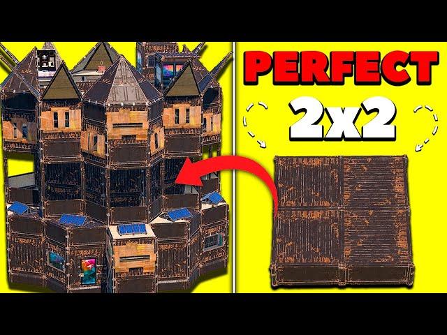 *NEW* Perfect 2x2 Expansion - Rust Base Design 2025