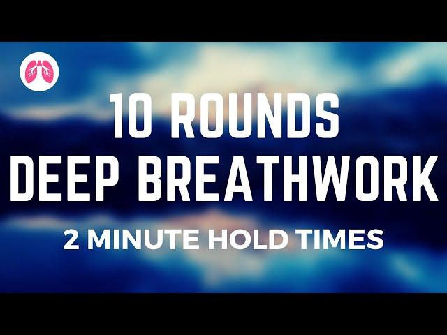 Deep Breathing Exercises w/ Breath Holds | 10 Rounds | TAKE A DEEP BREATH