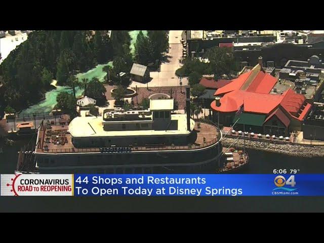 Disney Springs To Partially Reopen On Wednesday