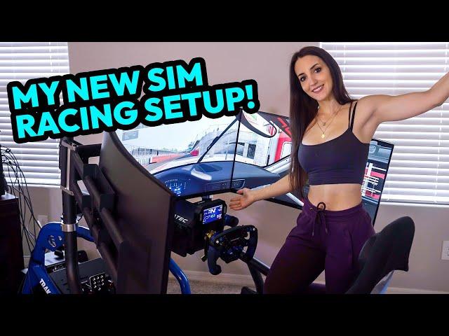 Trak Racer TRX Sim Racing Rig and Full Setup Review!!