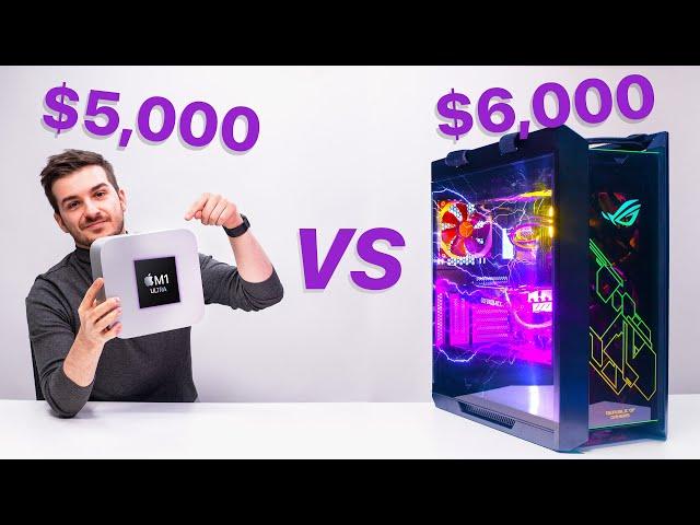 $5,000 Mac Studio vs $6,000 PC  - NOT what I expected!