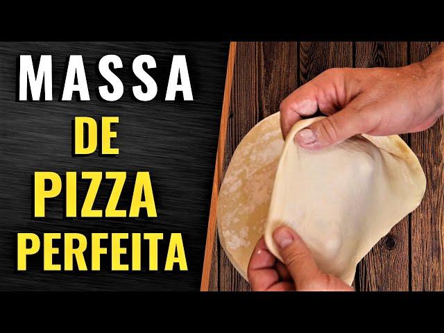 MASSA DE PIZZA BÁSICA PERFEITA