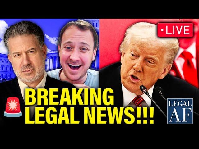 LIVE: Major BREAKING Legal News from LEGAL AF!!! - 5/31/2025 | Legal AF