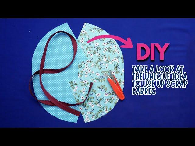 DIY Easy Coin Purse Sewing Tutorial Take a look at the unique idea to use up scrap fabric