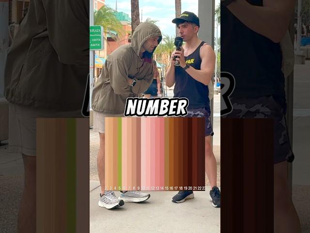 What’s the color of the tip? #streetinterview