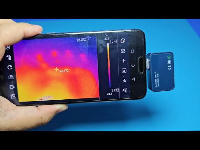 Product review, Mobile Thermal Imaging Camera, Power Device Fault Detect TOOLTOP T7