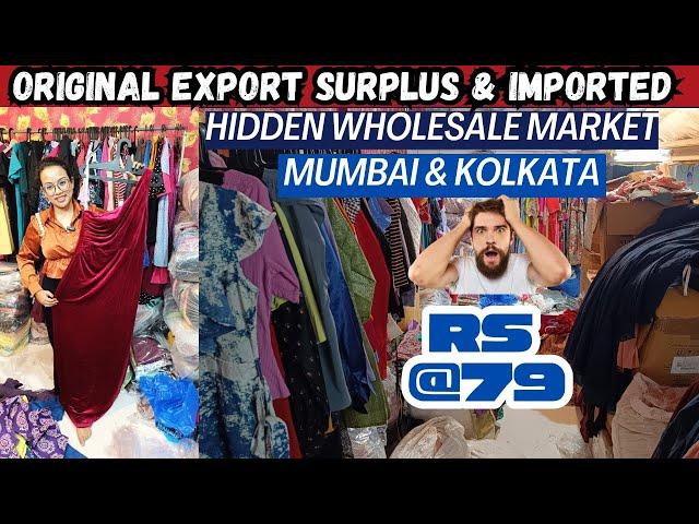 ₹79 / Biggest Original Export Surplus & Imported Ladies Wear Wholesaler In Mumbai / Kritika Creation