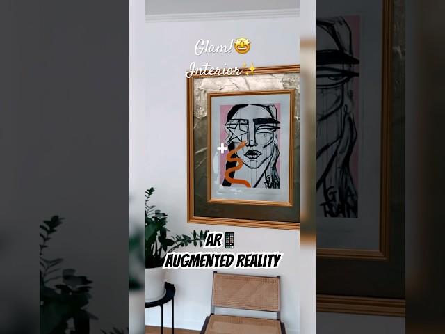 AR Décor with Digital Touch #augmentedreality #interior