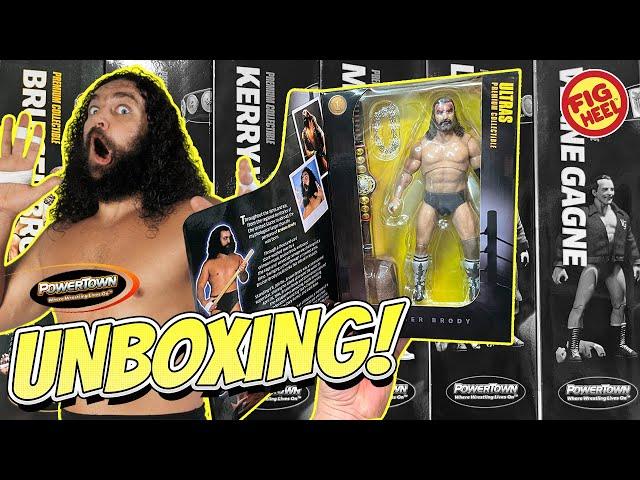 UNBOXING Powertown Bruiser Brody Ultra Wrestling Action Figure!