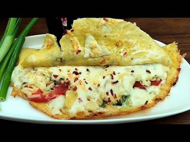 Quick & Easy Breakfast | Omelette Sandwich - Keto Recipes / LCHF Recipes