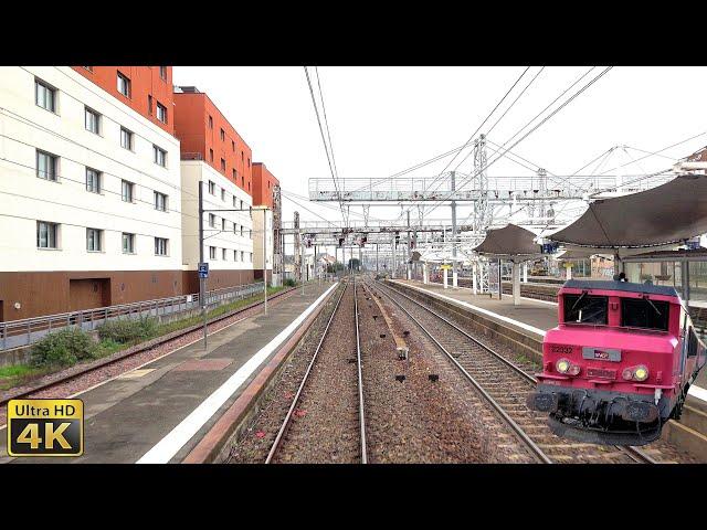 4K Cabride Nantes - Le Mans - Paris Gare de Lyon en BB22200