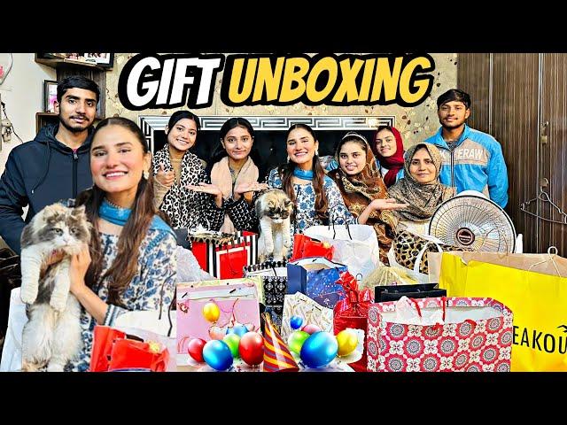 BIRTHDAY GIFT UNBOXING| Sbh ne kya gifts diye? | NA102