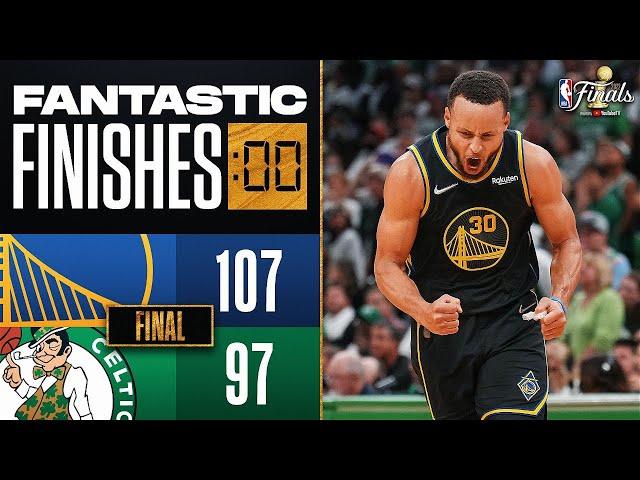 Final 4:32 WILD ENDING Warriors vs Celtics - Game 4 NBA Finals 