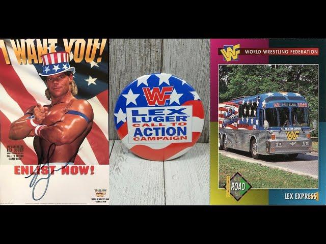 Lex Luger 1993 Lex Express radio interview - WCFL 104.7 FM Chicago