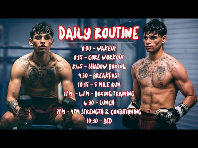 Ryan Garcia's INSANE Training Camp Routine