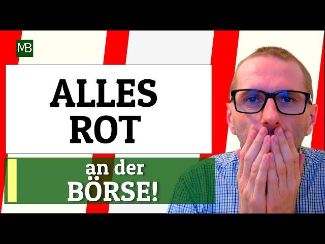 Alles rot an der Börse - Was passiert mit Tech- und Value-Aktien? Charttechnik im Detail!