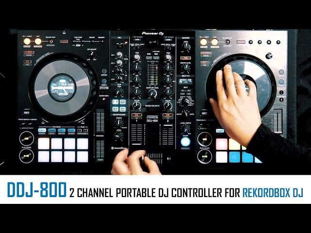 DDJ-800 | a fresh design for 2 channel DJ controllers from Pioneer DJ