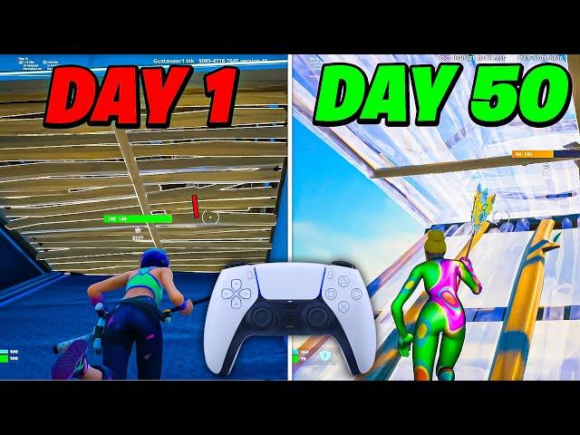 I Grinded Controller Fortnite for 50 Days...(insane results)