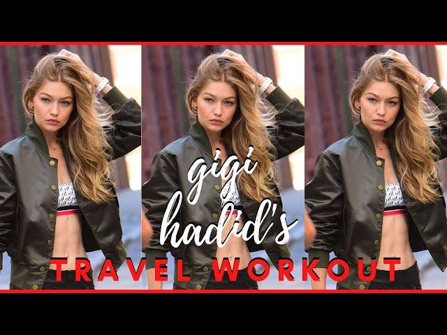 GIGI HADID'S AT HOME WORKOUT | NO EQUIPMENT | 15 MIN TOTAL BODY