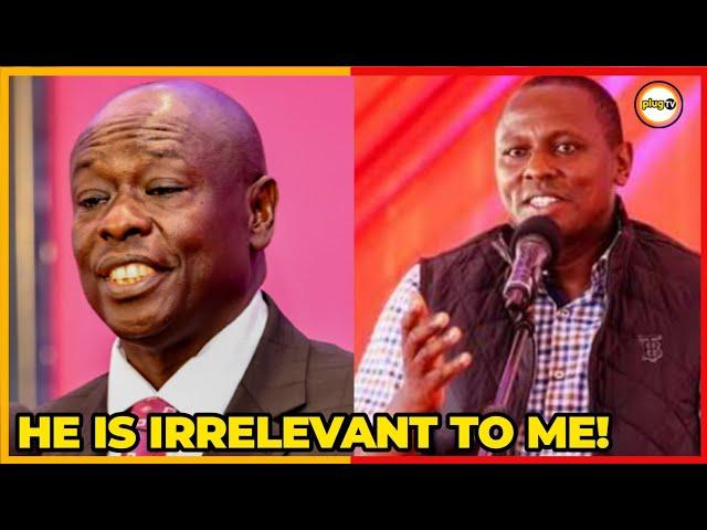 Rigathi Gachagua Fires Back: Kimani Ichungwa is Beneath Me