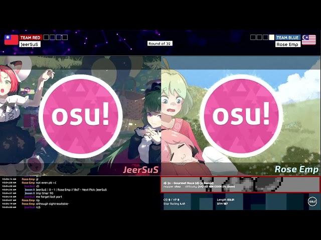 RST Ro32: JeerSuS vs. Rose Emp + AomDCO vs. nudragon