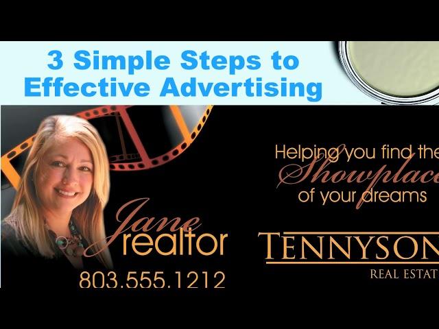 3 Simple Steps For Effective Advertising