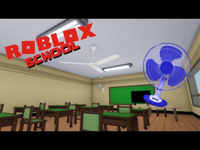 Roblox - ENTRAMOS EM UMA ESCOLA COM MUITOS VENTILADORES E AR CONDICIONADO | Kids Mais