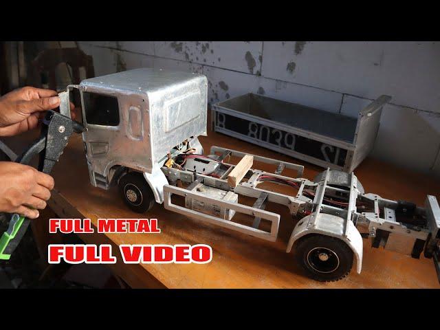 FULL Video...!!!How to make a full Aluminum RC Truck.