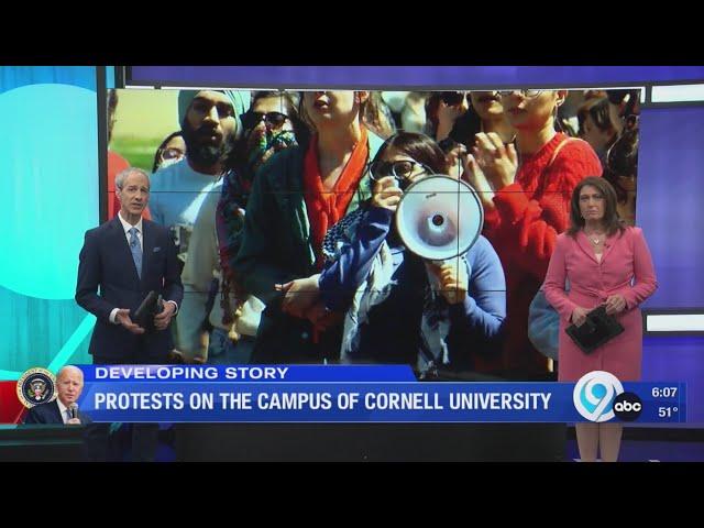 Protests on the campus of Cornell University