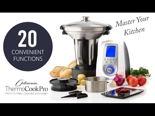 ThermoCook Pro - Powered by Optimum - Professional Cooking Assistant - Thermomix Competitor