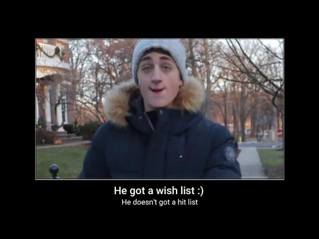 He got a wish list :)