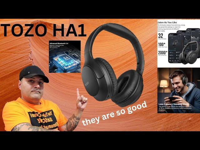 TOZO HA1 WIRELESS HEADPHONES FULL REVIEW AMAZING