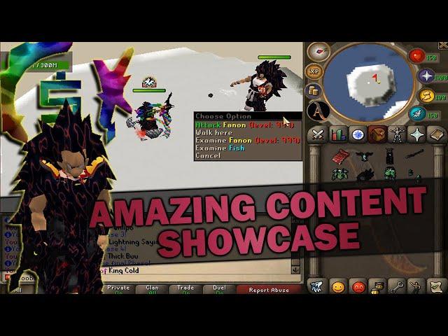 AMAZING CONTENT SHOWCASE *Custom interfaces, minigames & more* + Giveaway [Aurorascape RSPS]